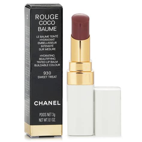 chanel 930 sweet treat|ROUGE COCO BAUME Hydrating Beautifying Tinted Lip Balm.